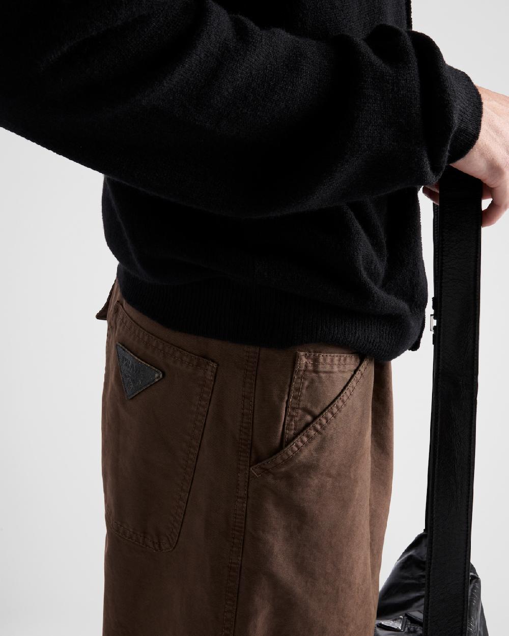 Prada Pantalones De Algodón