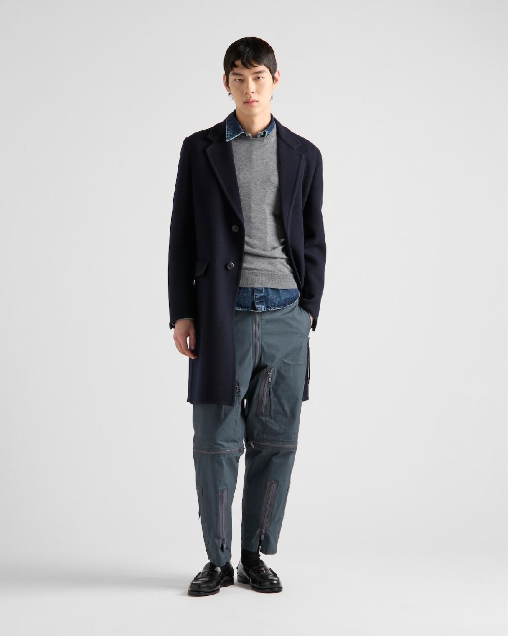 Prada Pantalones de algodón modulares