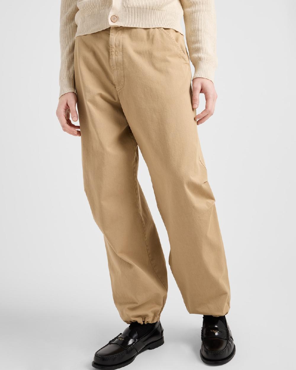 Prada Pantalones De Algodón