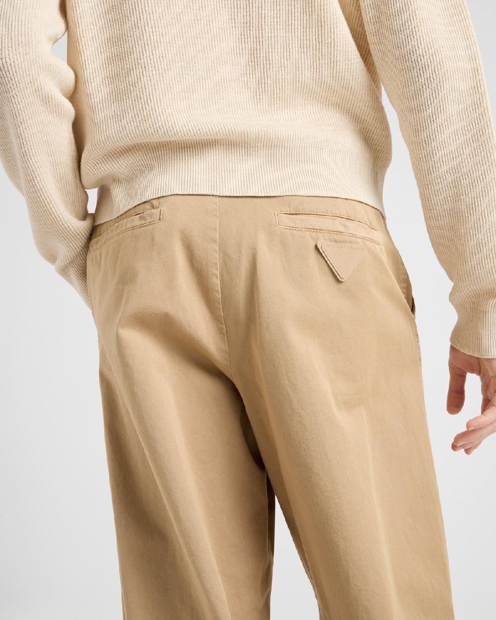 Prada Pantalones De Algodón