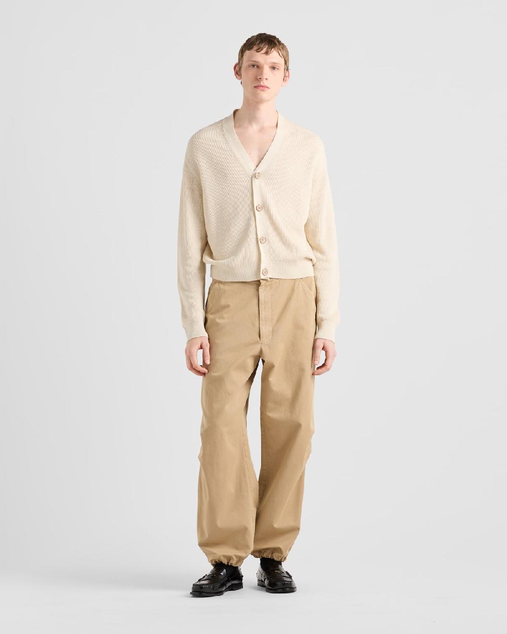 Prada Pantalones de algodón