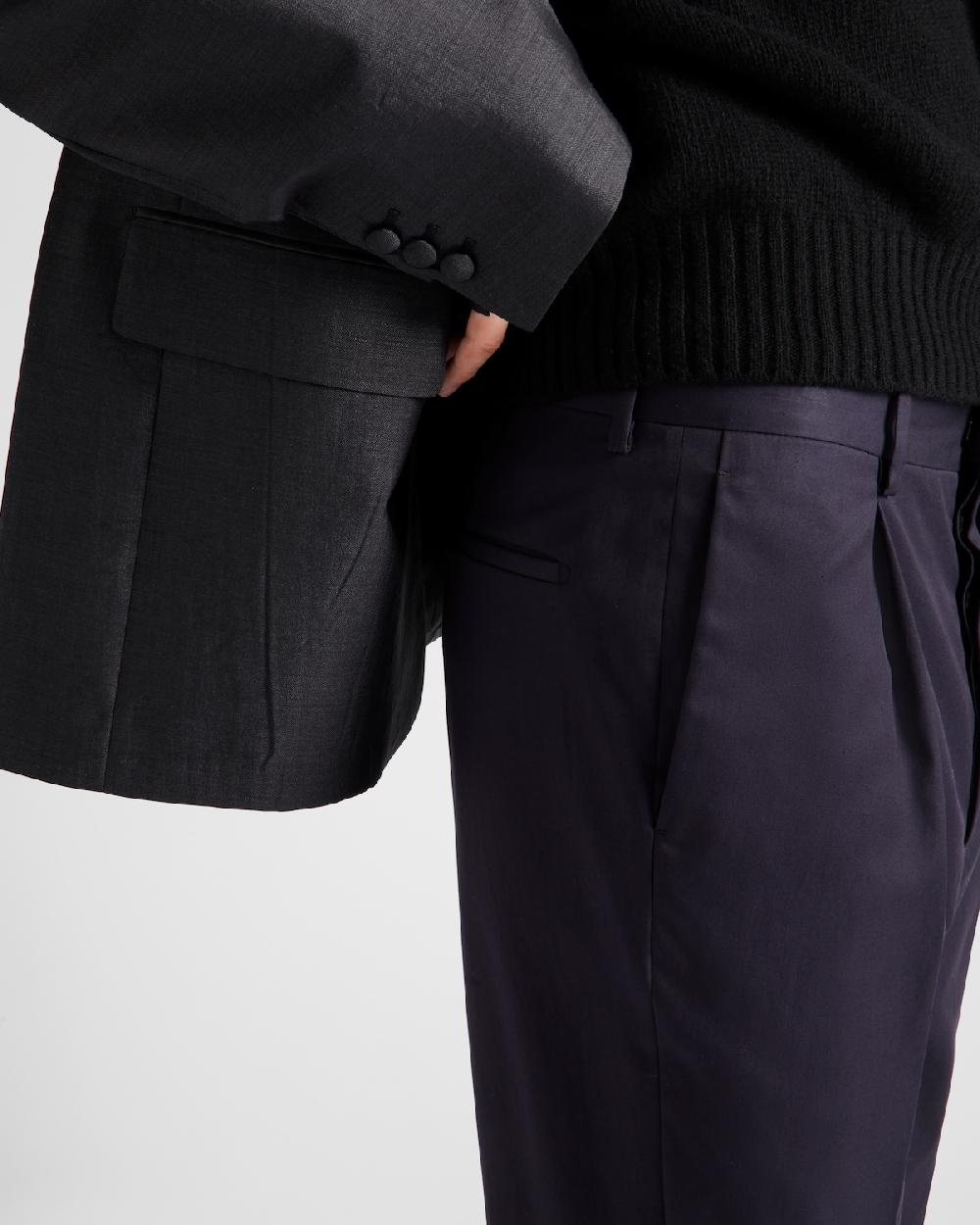 Prada Pantalones De Algodón