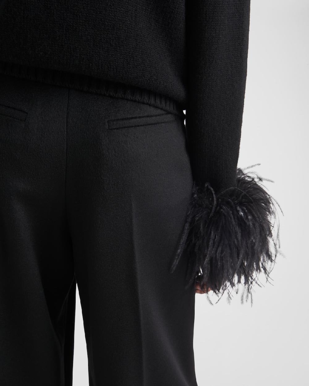 Prada Pantalones De Cachemir