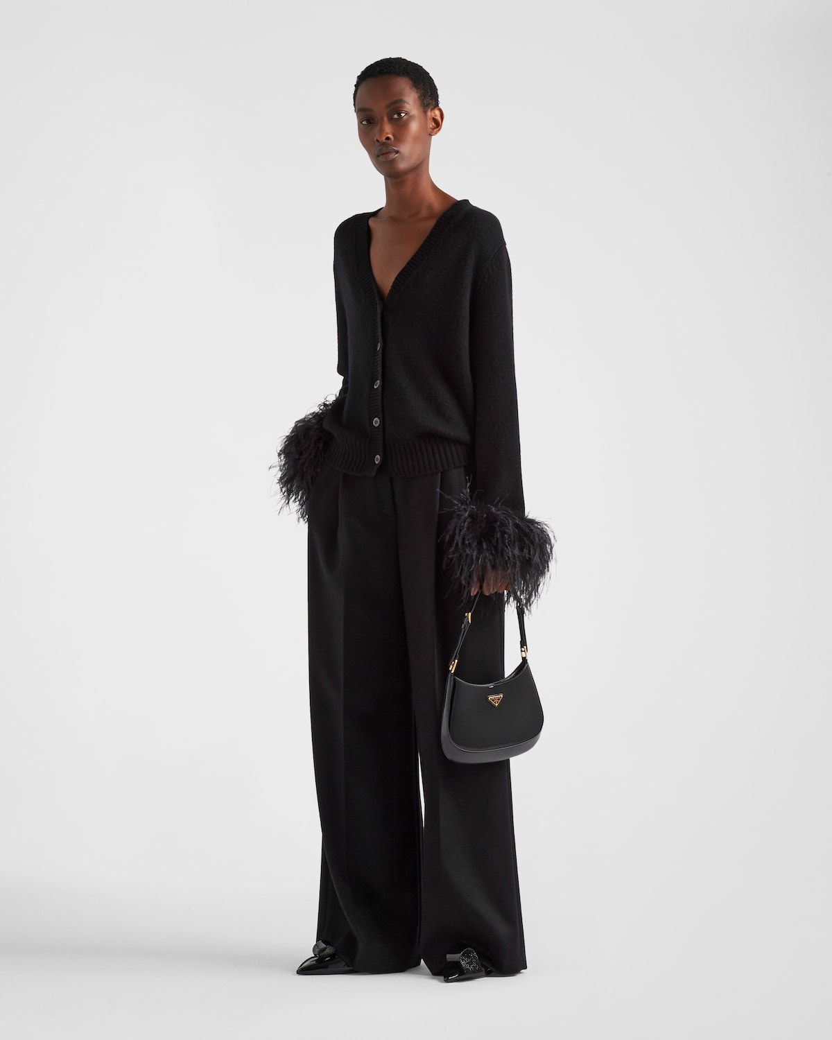 Prada Pantalones de cachemir