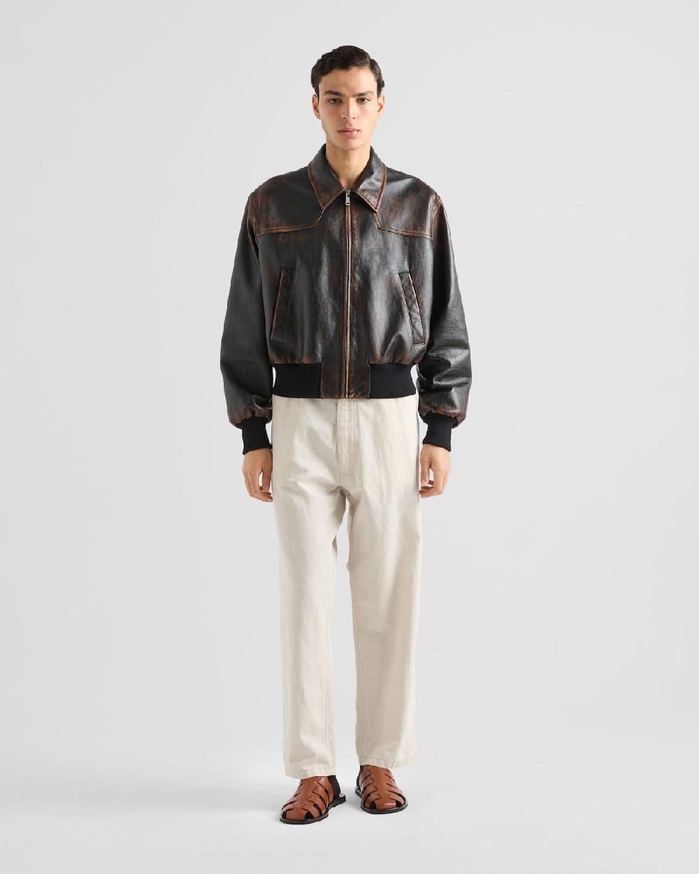 Prada Pantalones de cambray