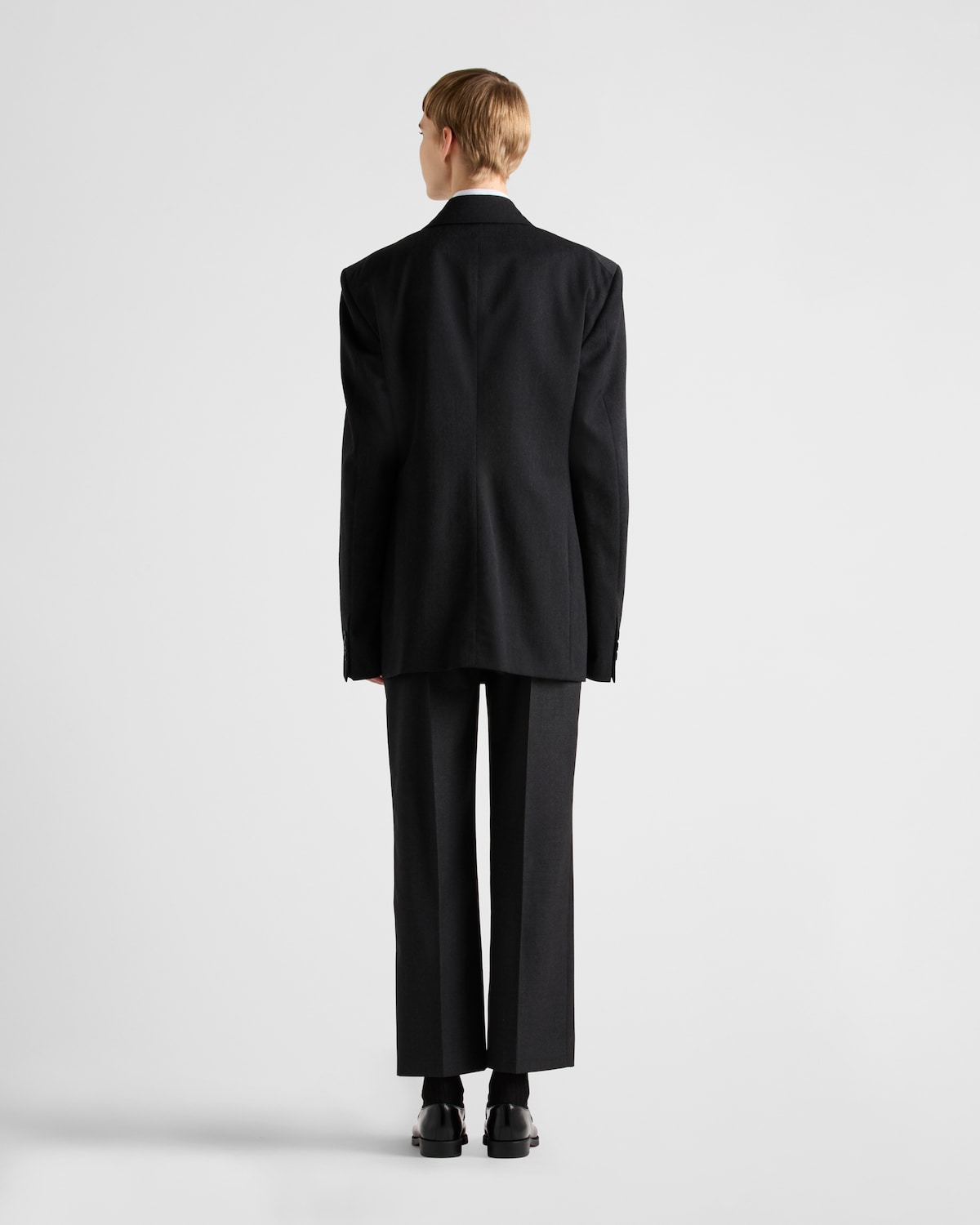 Prada Pantalones De Gabardina