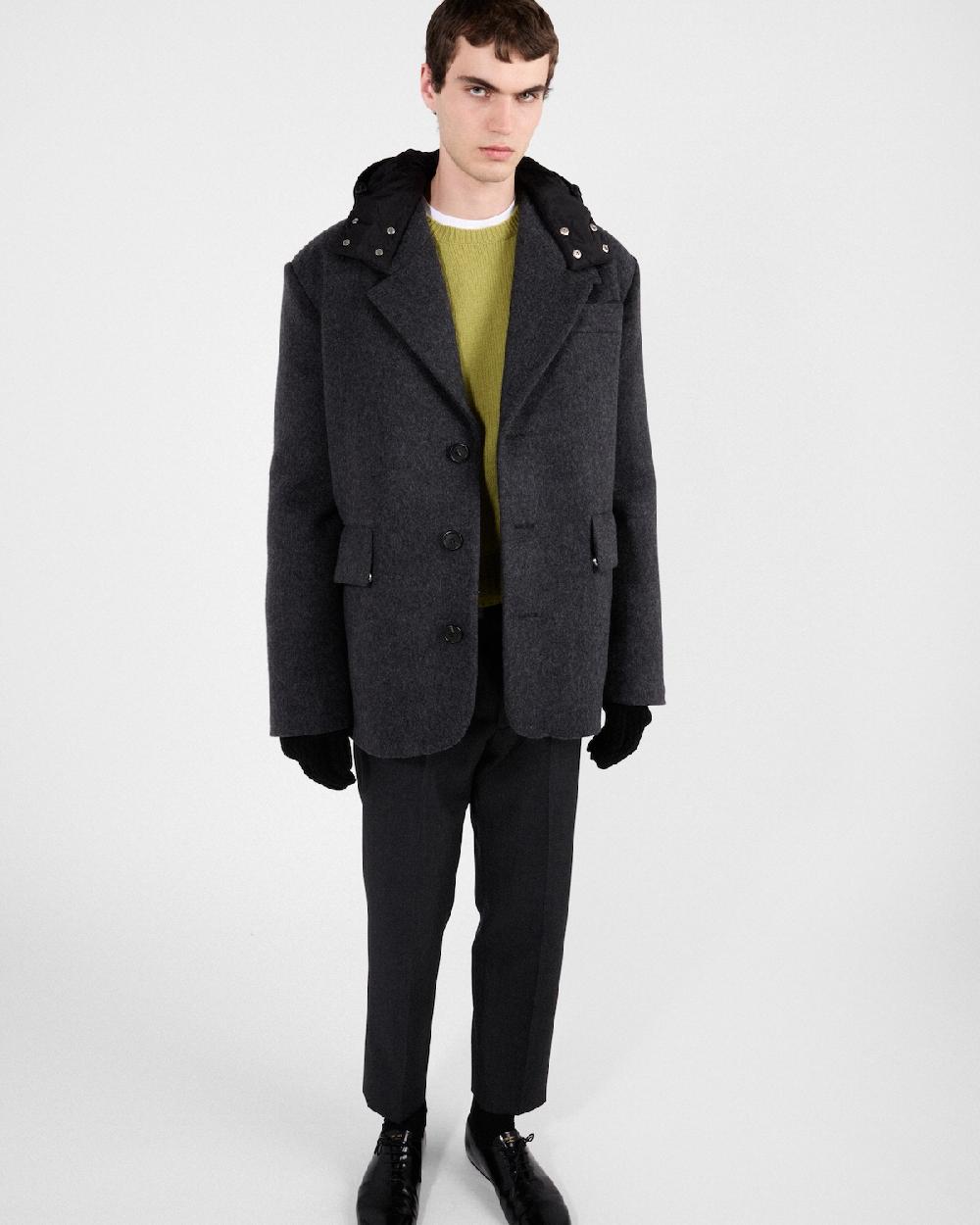 Prada Pantalones De Lana