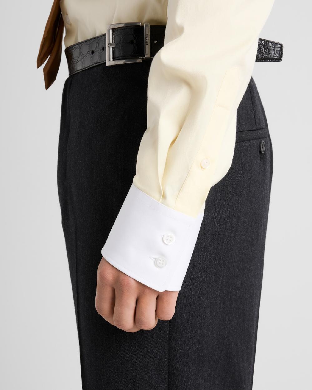 Prada Pantalones De Lana