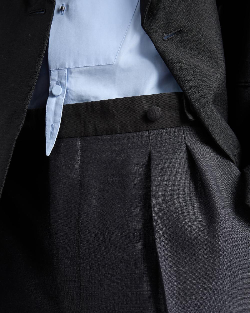 Prada Pantalones De Lana Mohair