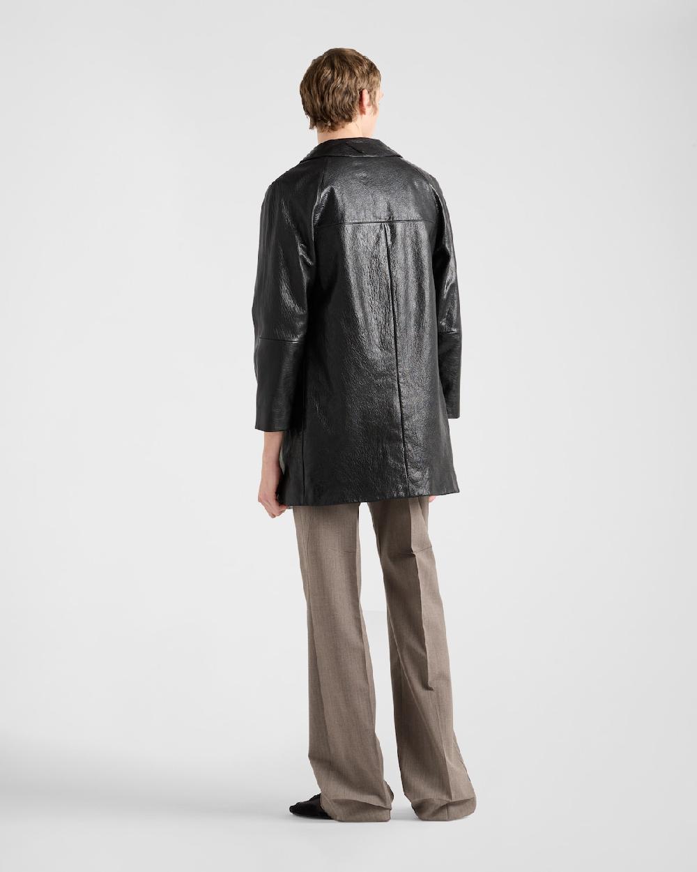 Prada Pantalones De Lana Técnica