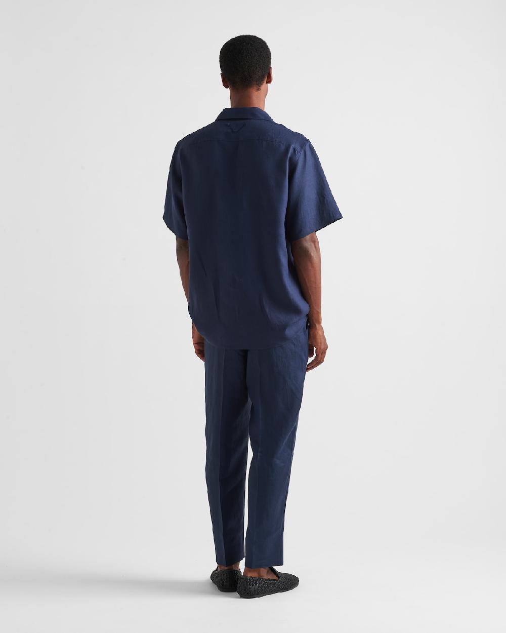 Prada Pantalones De Lino