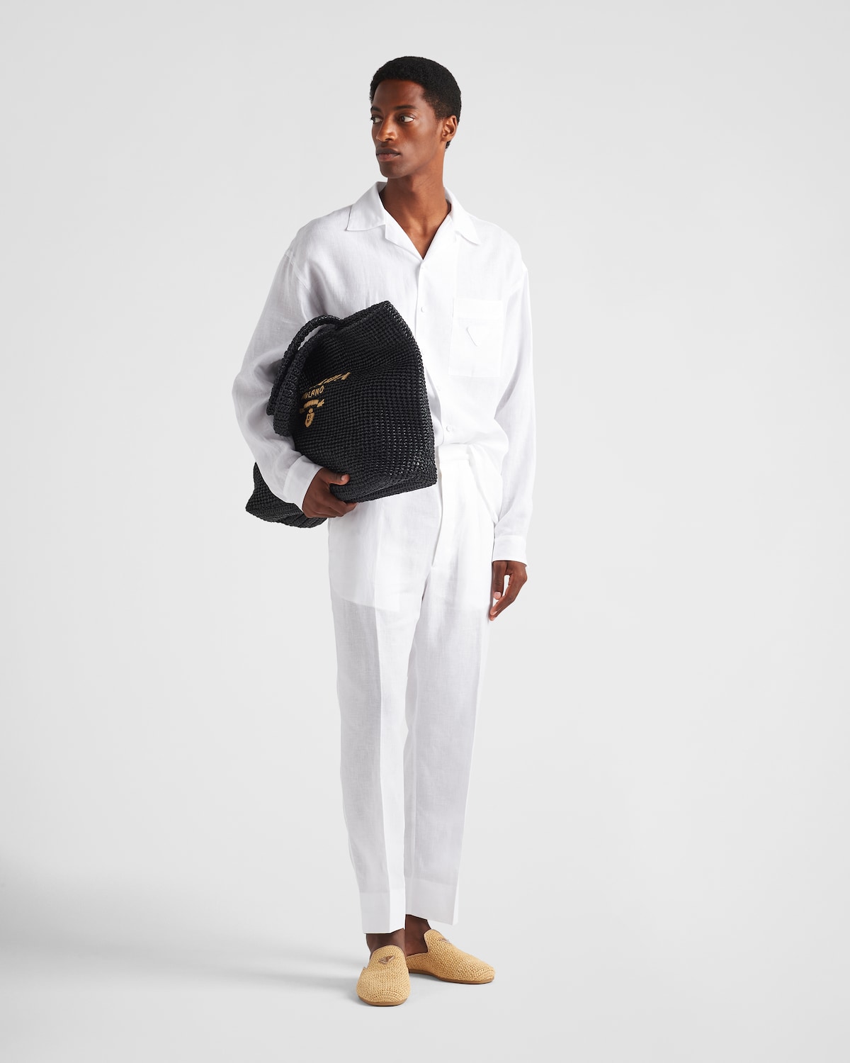 Prada Pantalones de lino