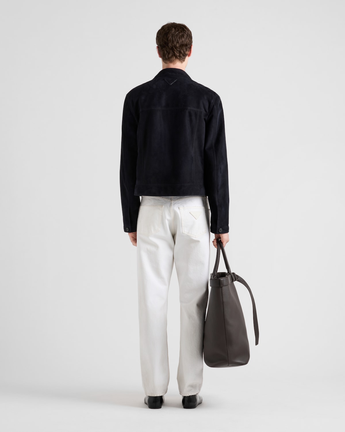 Prada Pantalones De Lona Con Cinco Bolsillos