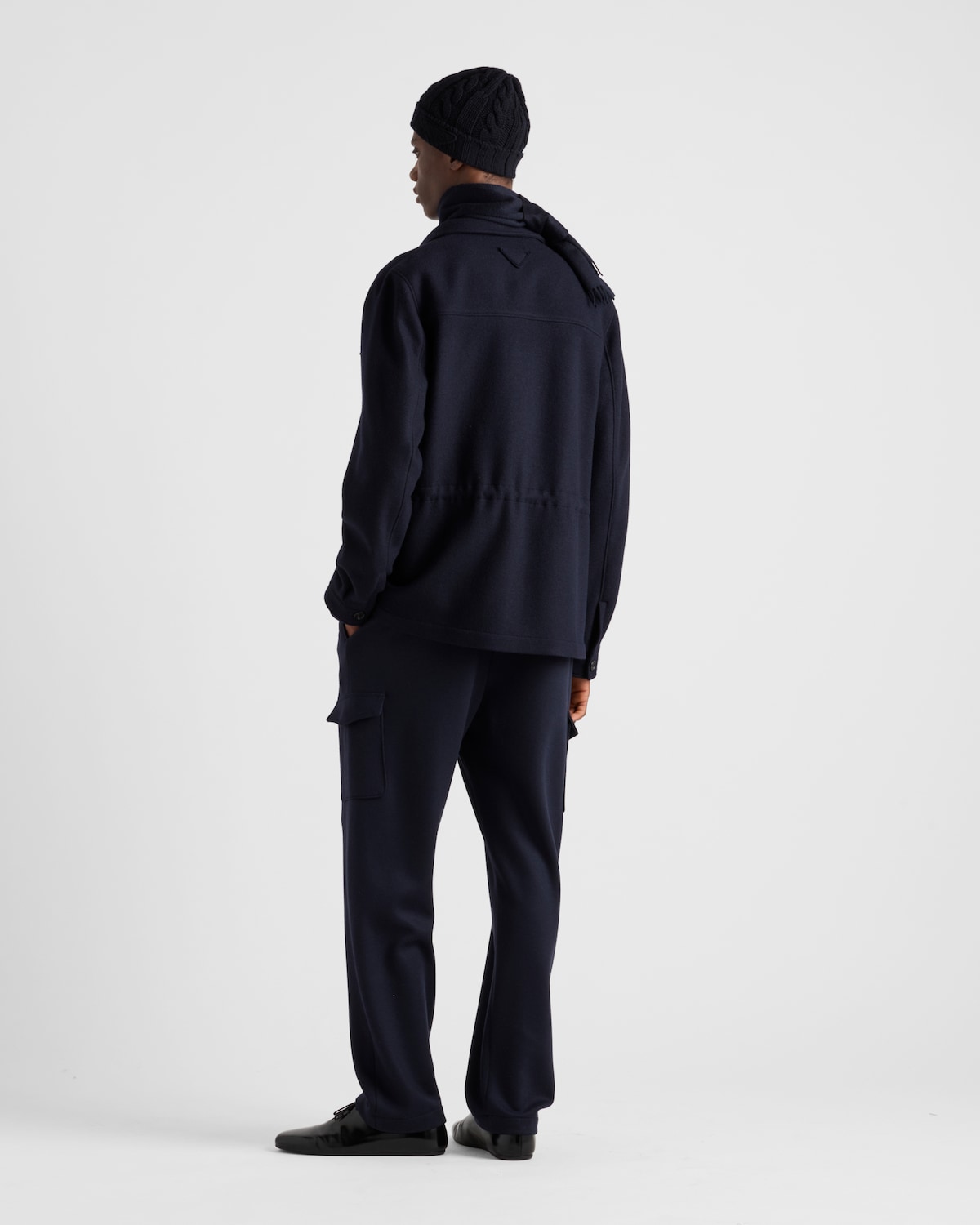 Prada Pantalones De Mezcla De Lana