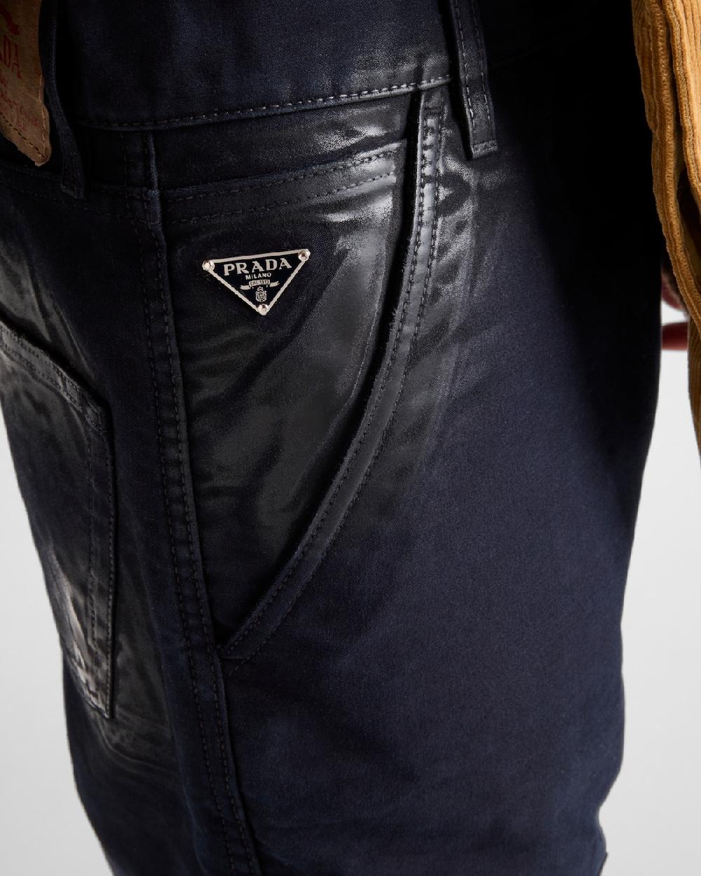 Prada Pantalones De Molesquín