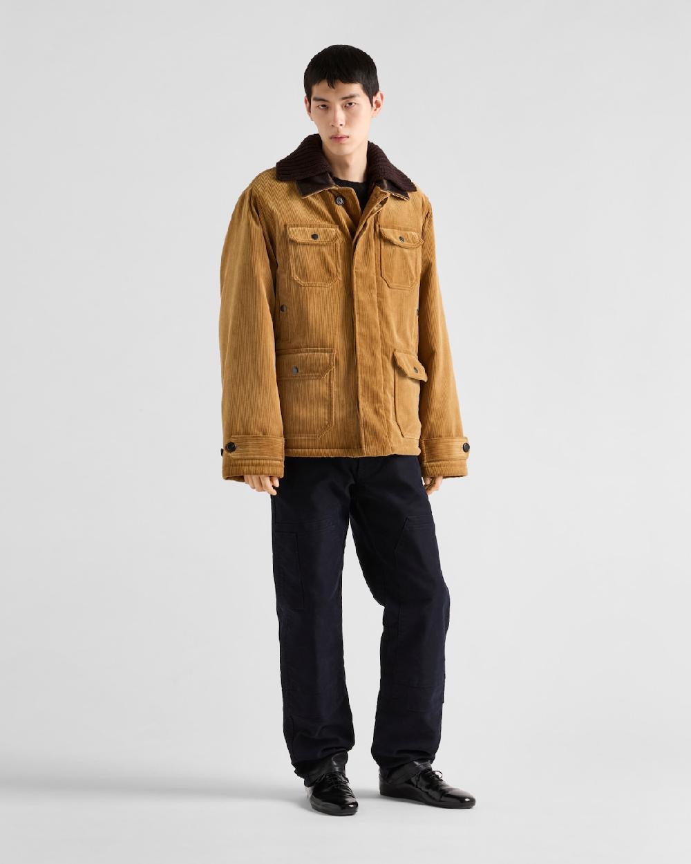 Prada Pantalones de molesquín