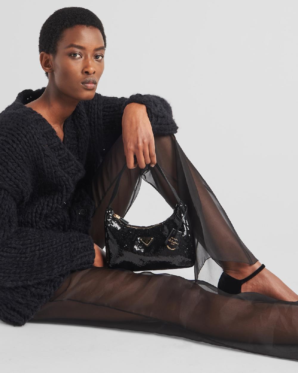 Prada Pantalones De Organza