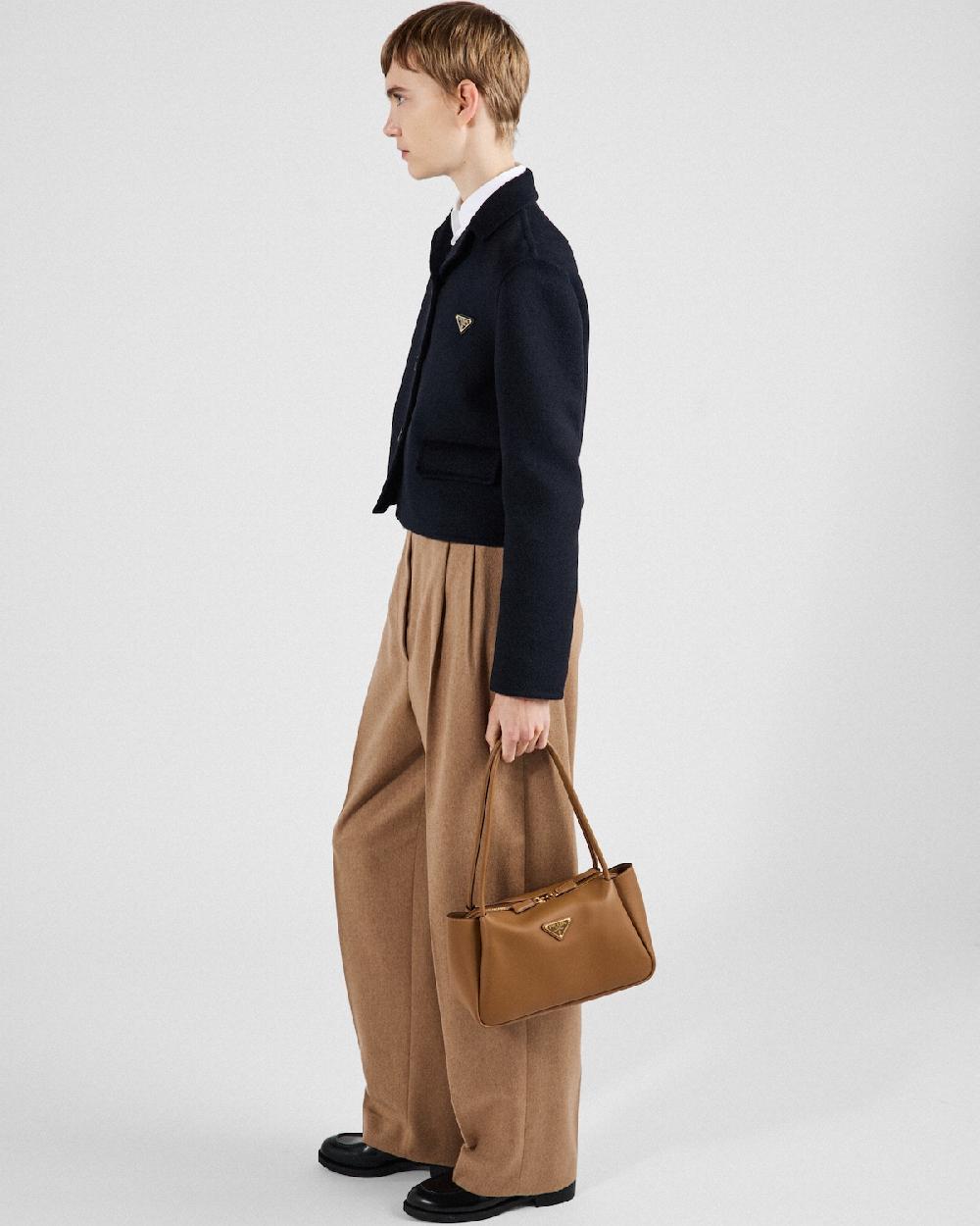 Prada Pantalones De Pelo De Camello