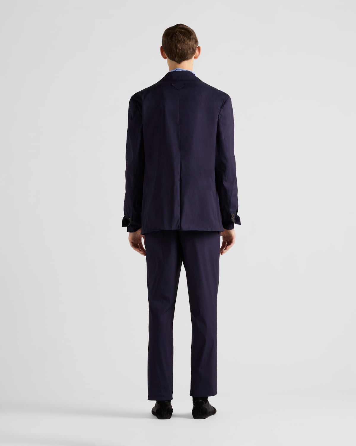 Prada Pantalones De Popelín Elástico