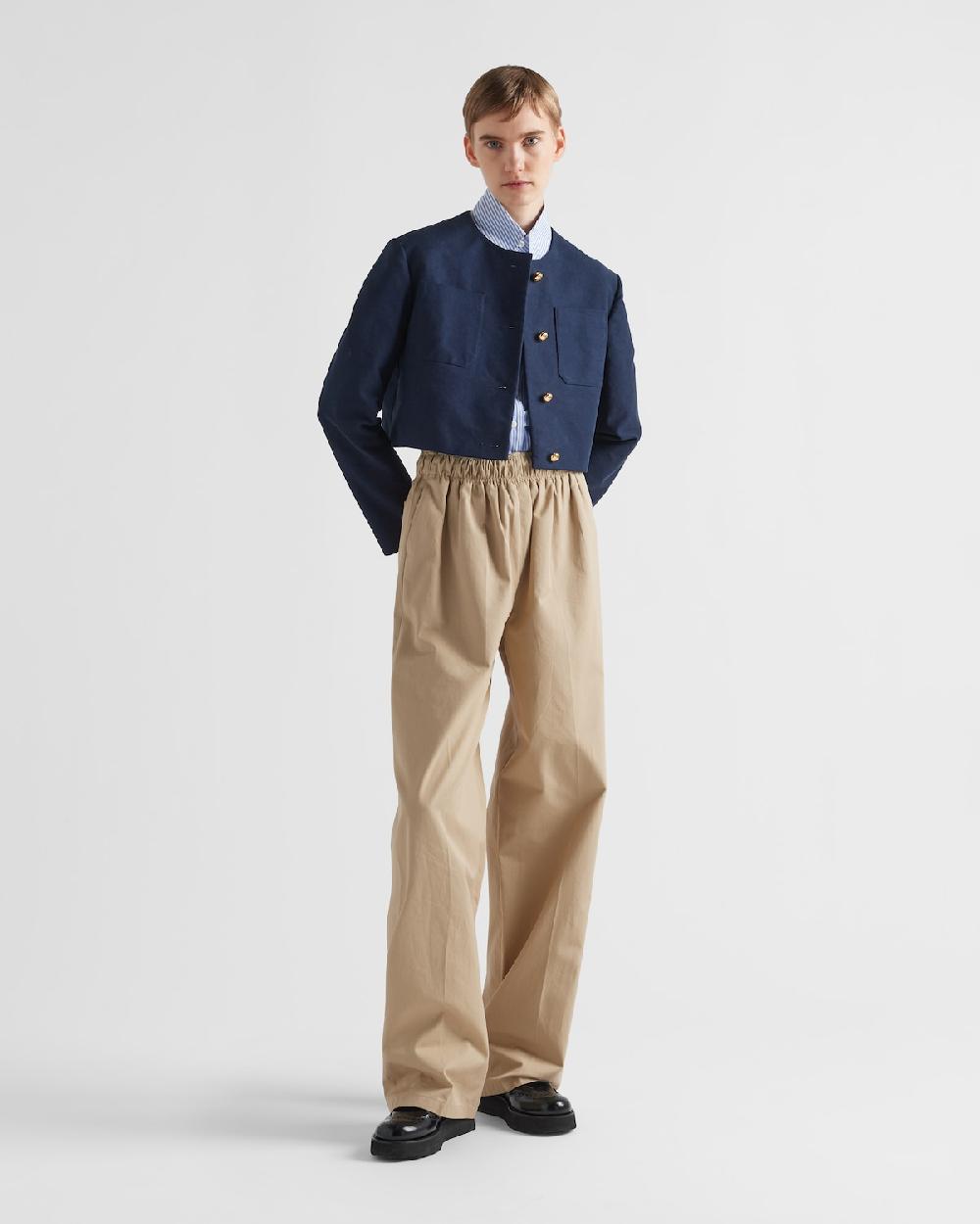 Prada Pantalones de popelín