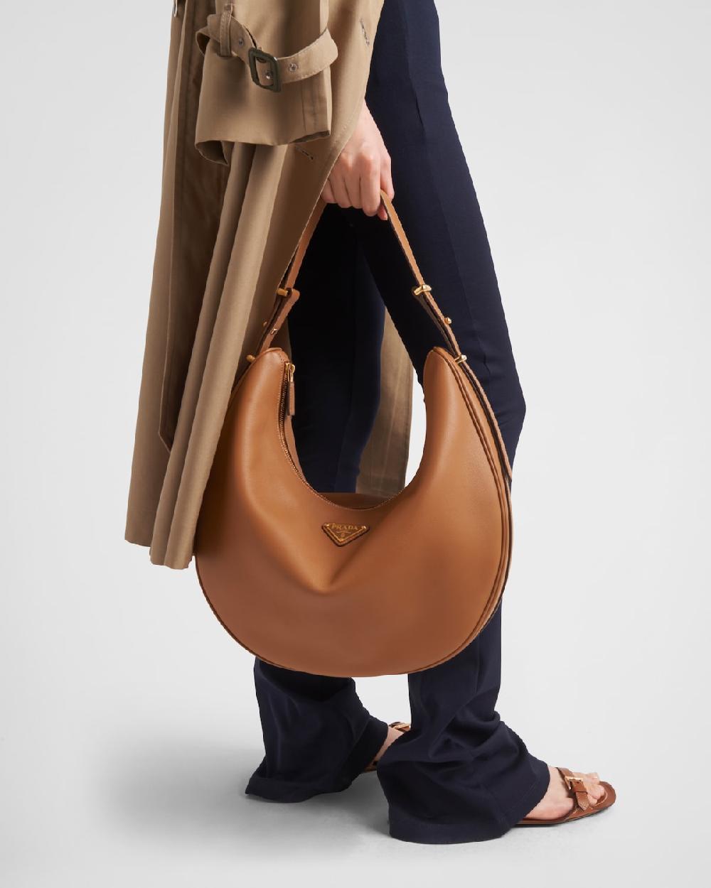 Prada Pantalones De Punto Acanalado De Algodón