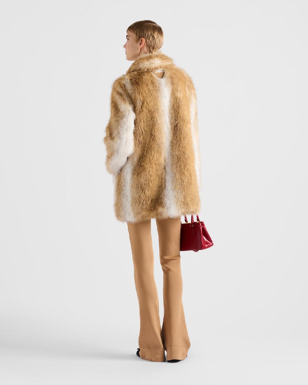 Prada Pantalones De Punto De Canalé