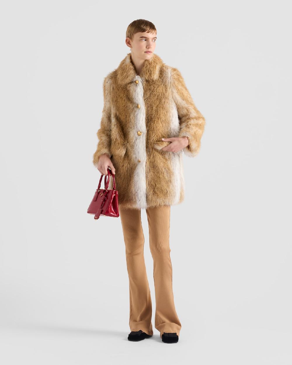 Prada Pantalones de punto de canalé