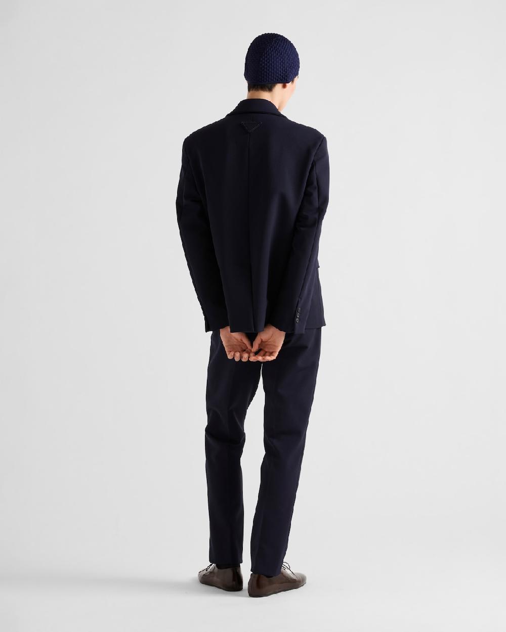 Prada Pantalones De Tejido Gabardina Técnico