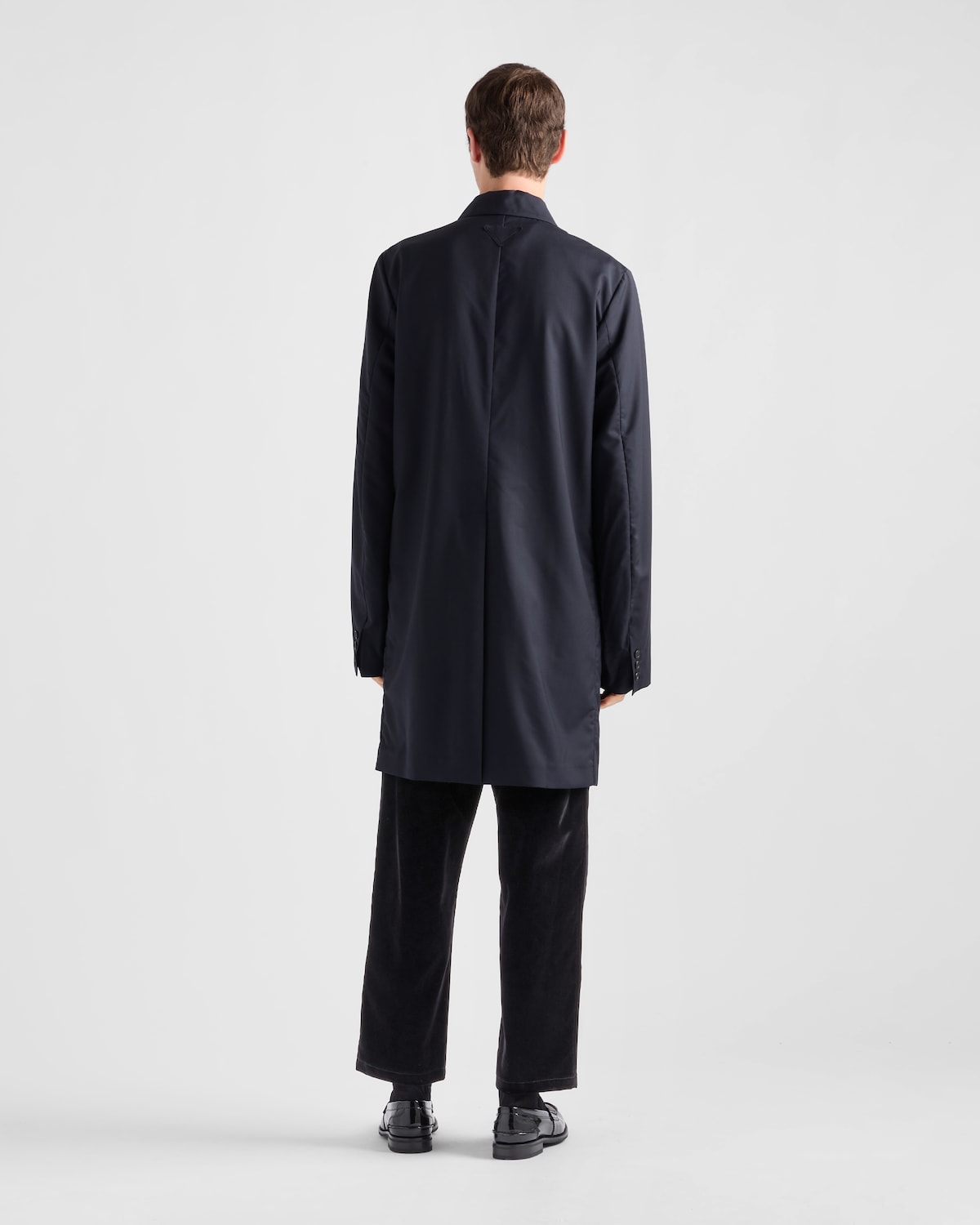 Prada Pantalones De Tejido Vaquero De Terciopelo