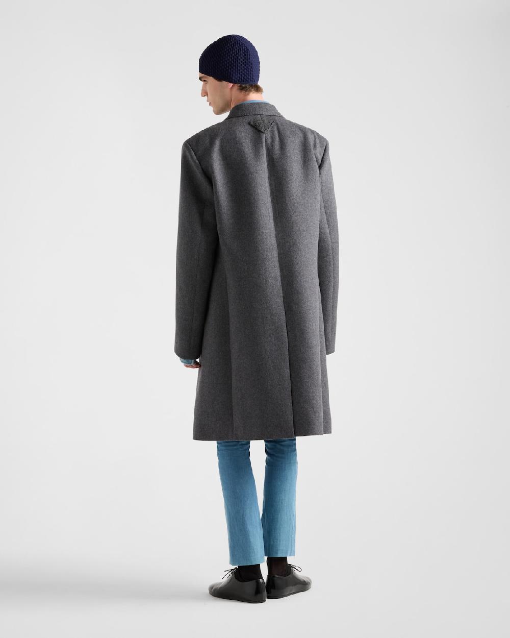 Prada Pantalones De Tejido Vaquero Ligero