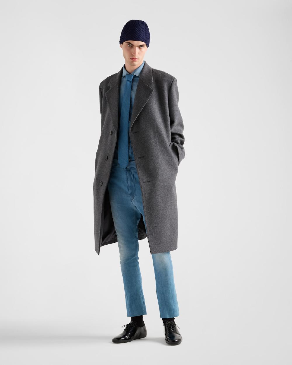 Prada Pantalones de tejido vaquero ligero