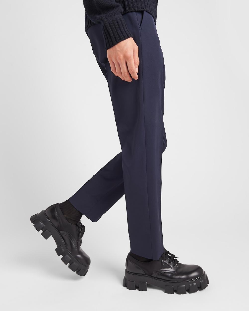 Prada Pantalones Elásticos Técnicos