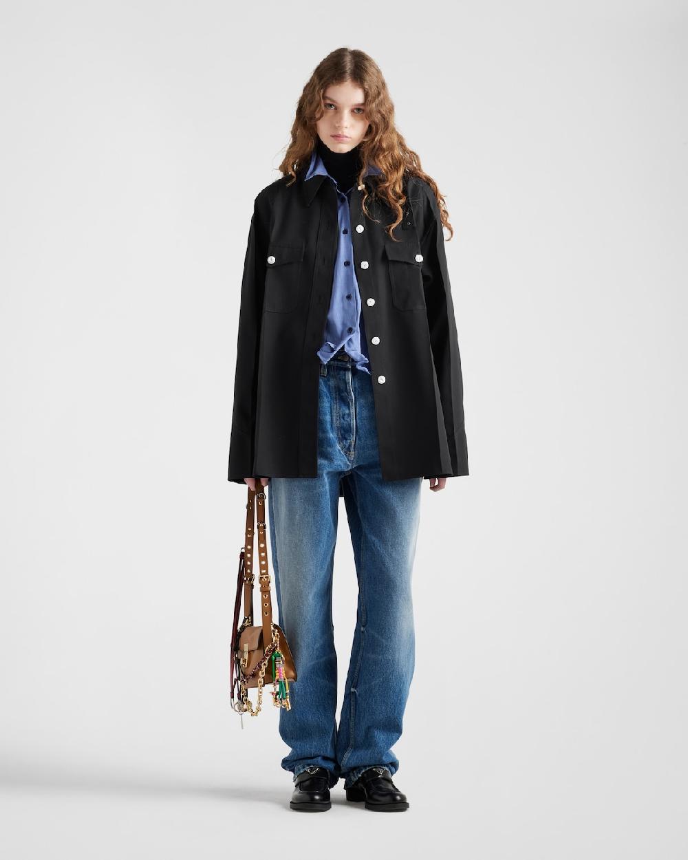 Prada Pantalones vaqueros con pernera ancha