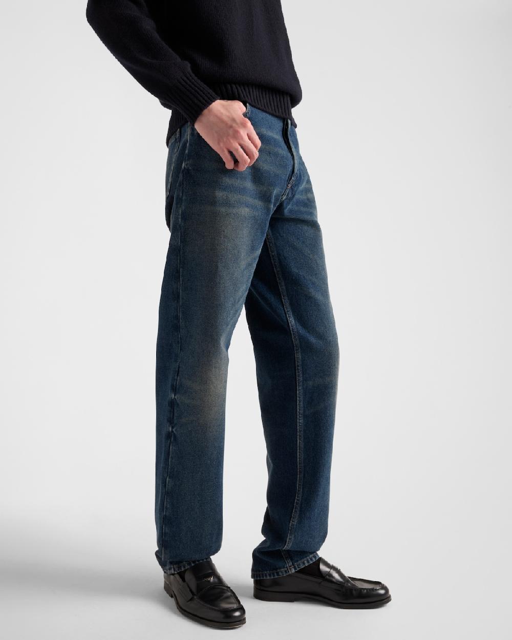 Prada Pantalones Vaqueros De Talle Bajo