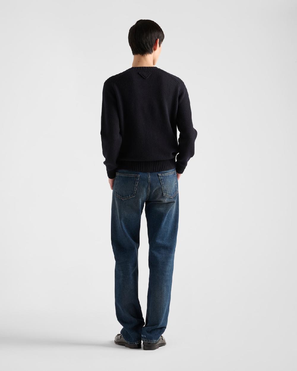 Prada Pantalones Vaqueros De Talle Bajo