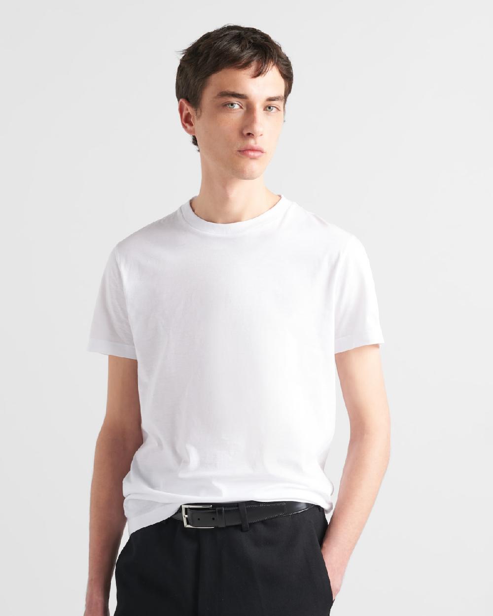 Prada Paquete De Tres Camisetas De Algodón