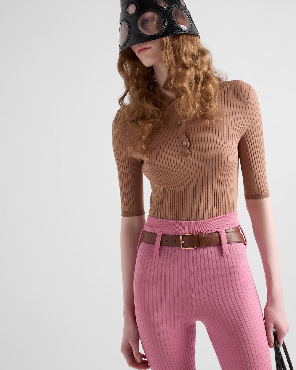 Prada Polo De Algodón