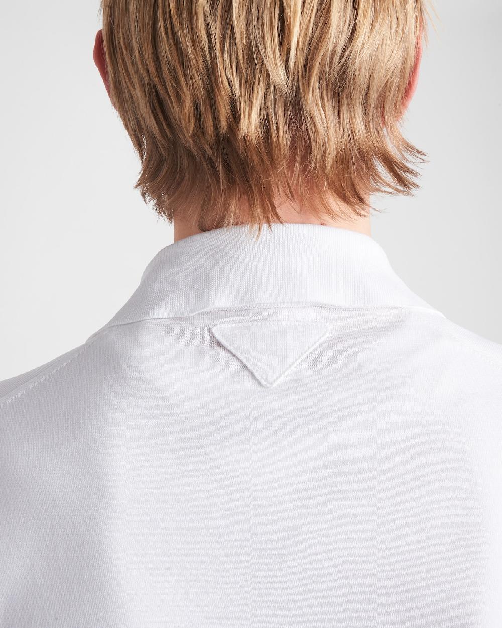 Prada Polo De Algodón