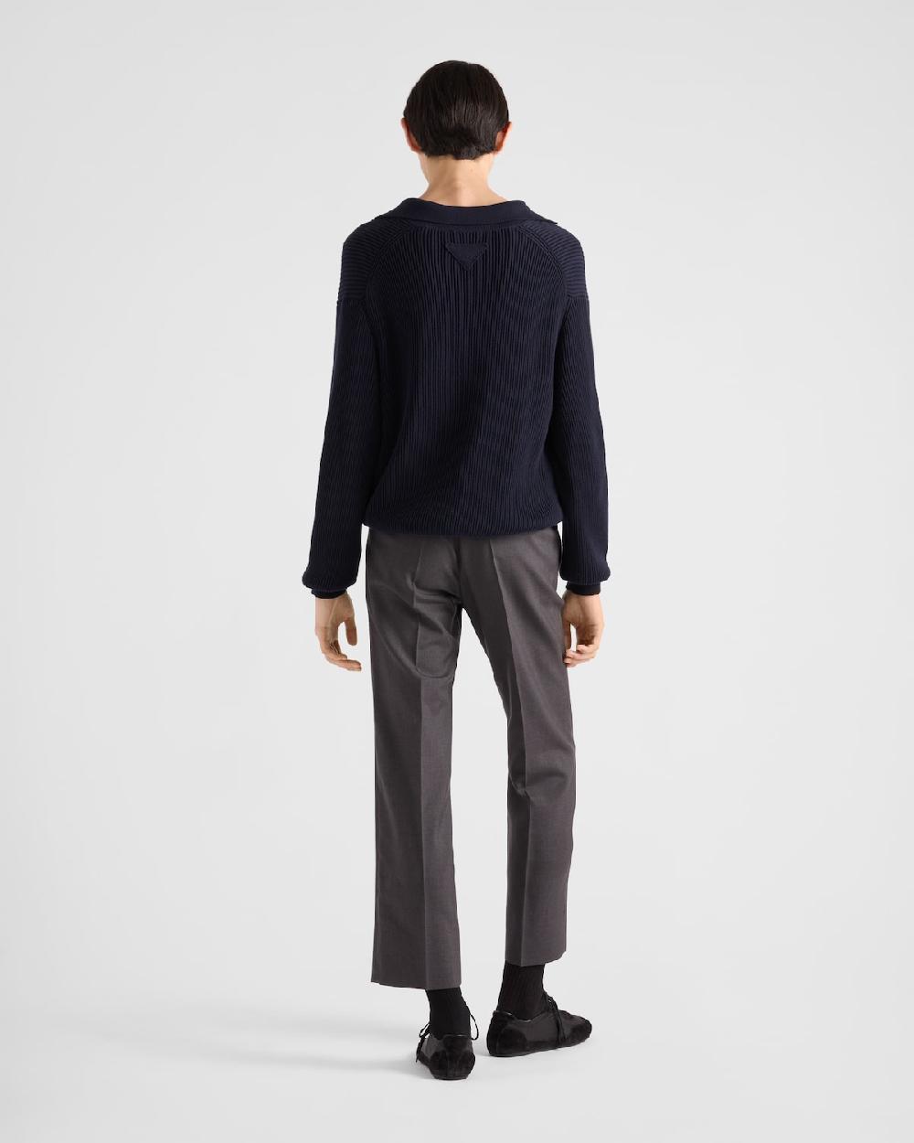 Prada Polo De Algodón