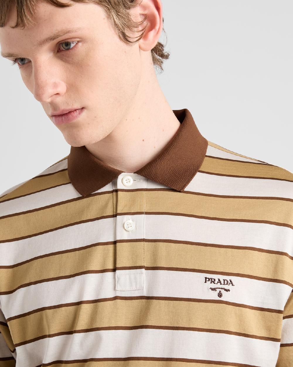 Prada Polo De Algodón