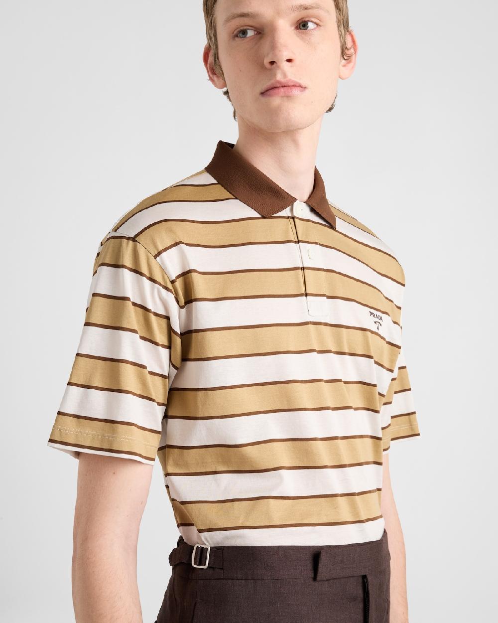 Prada Polo De Algodón