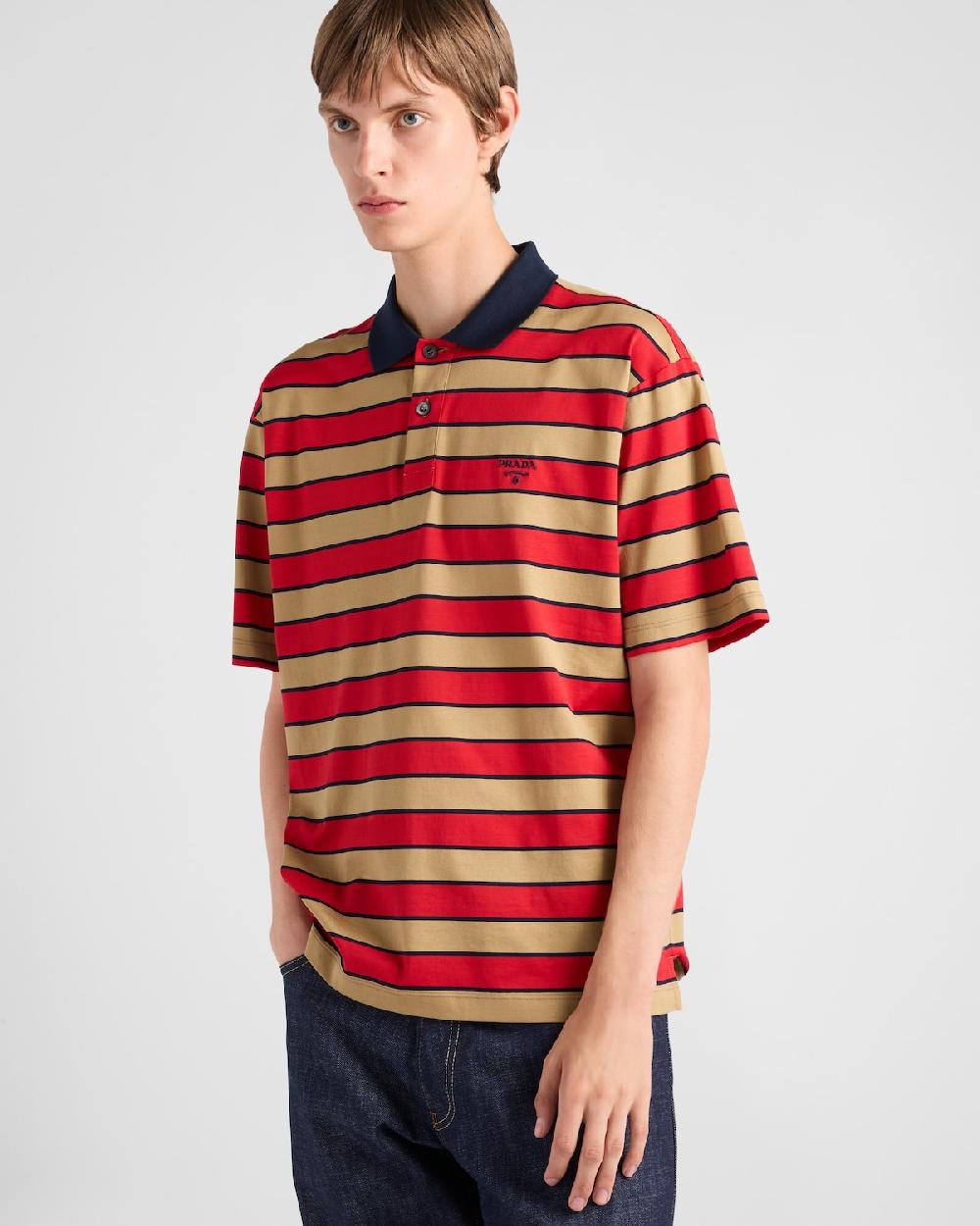 Prada Polo De Algodón