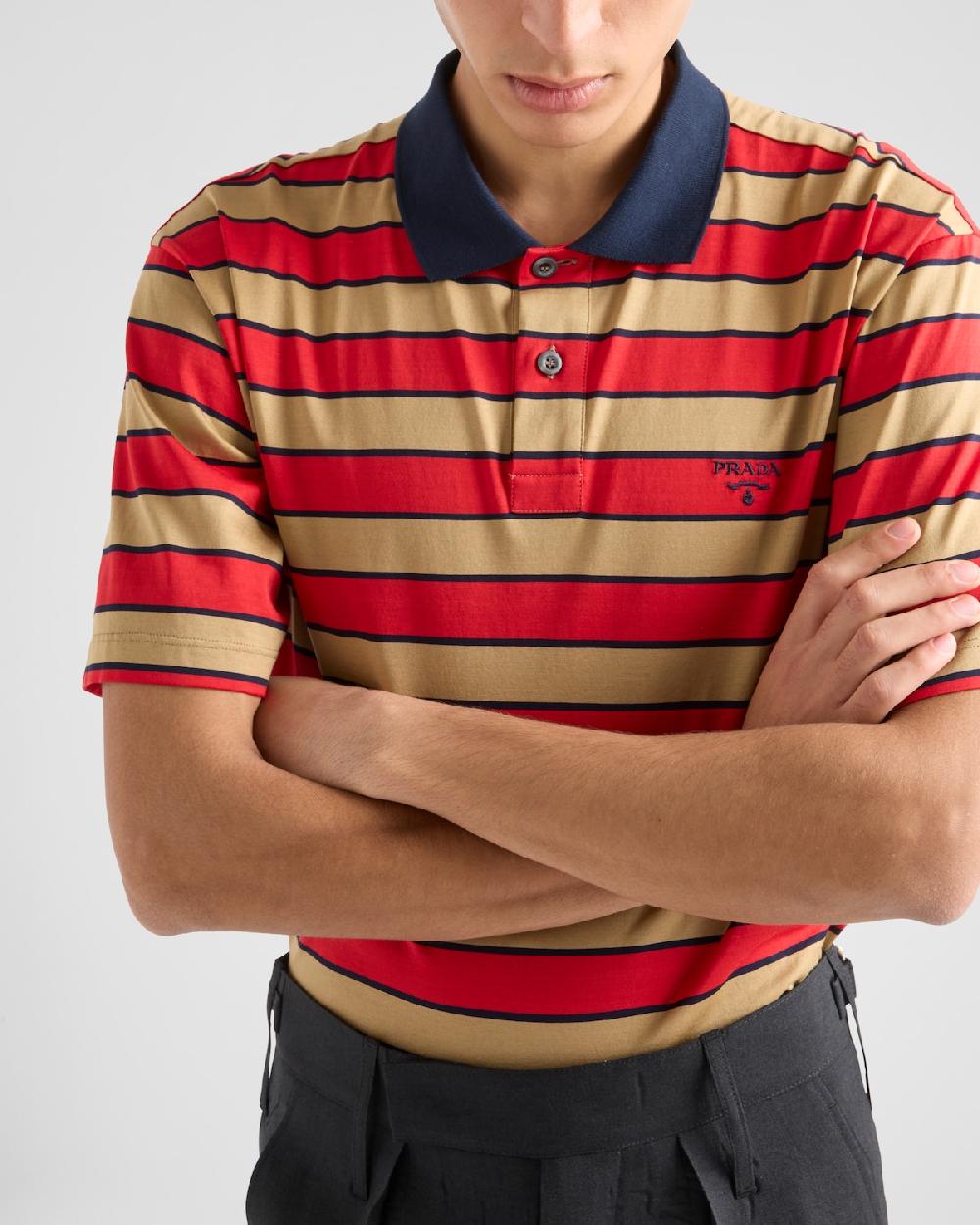 Prada Polo De Algodón