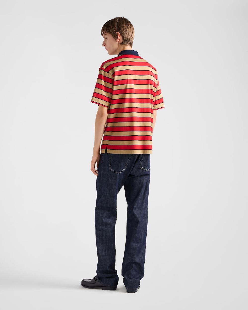 Prada Polo De Algodón