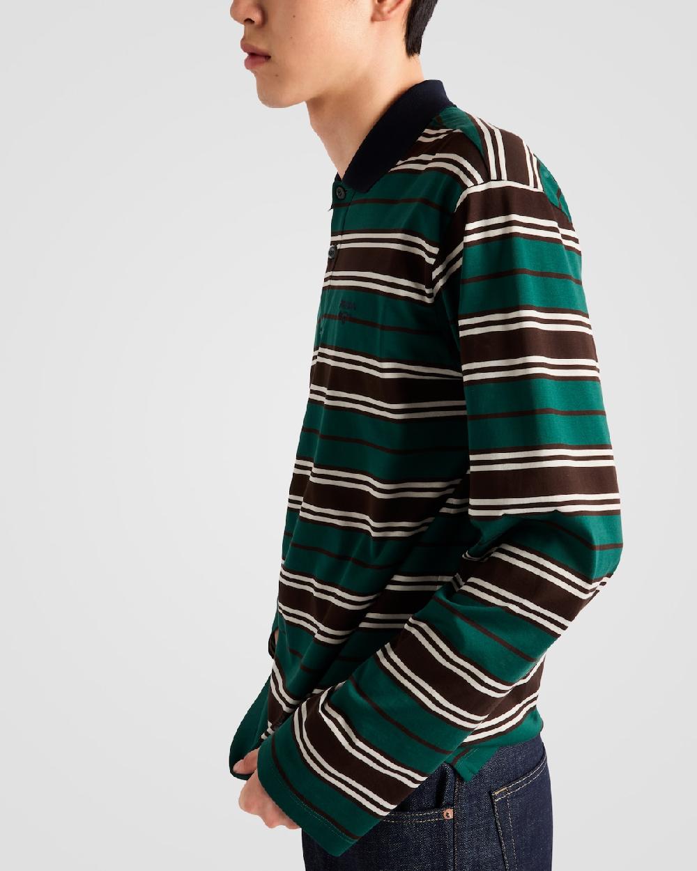 Prada Polo De Algodón