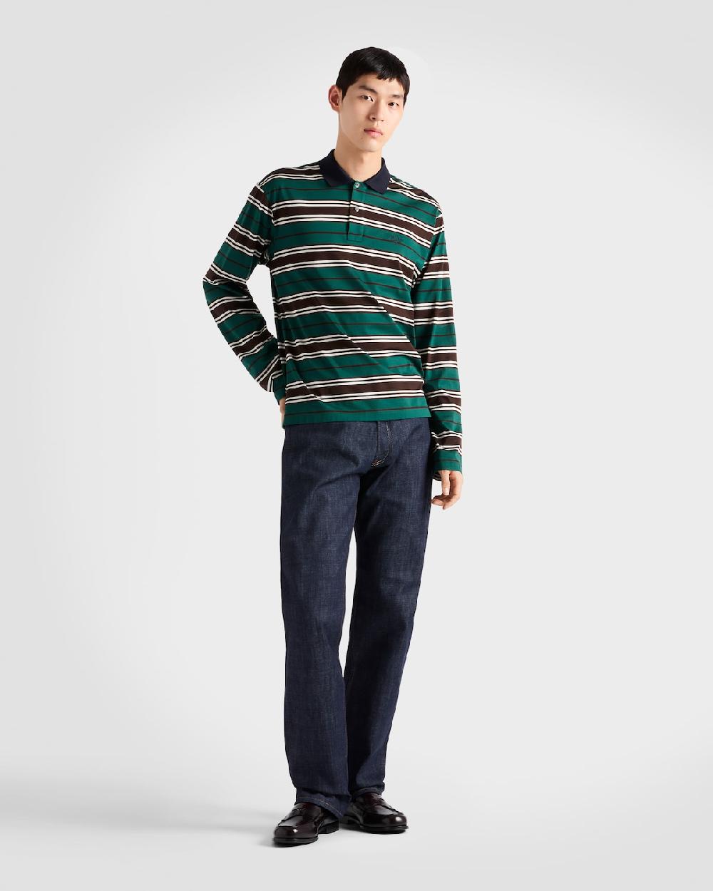 Prada Polo de algodón