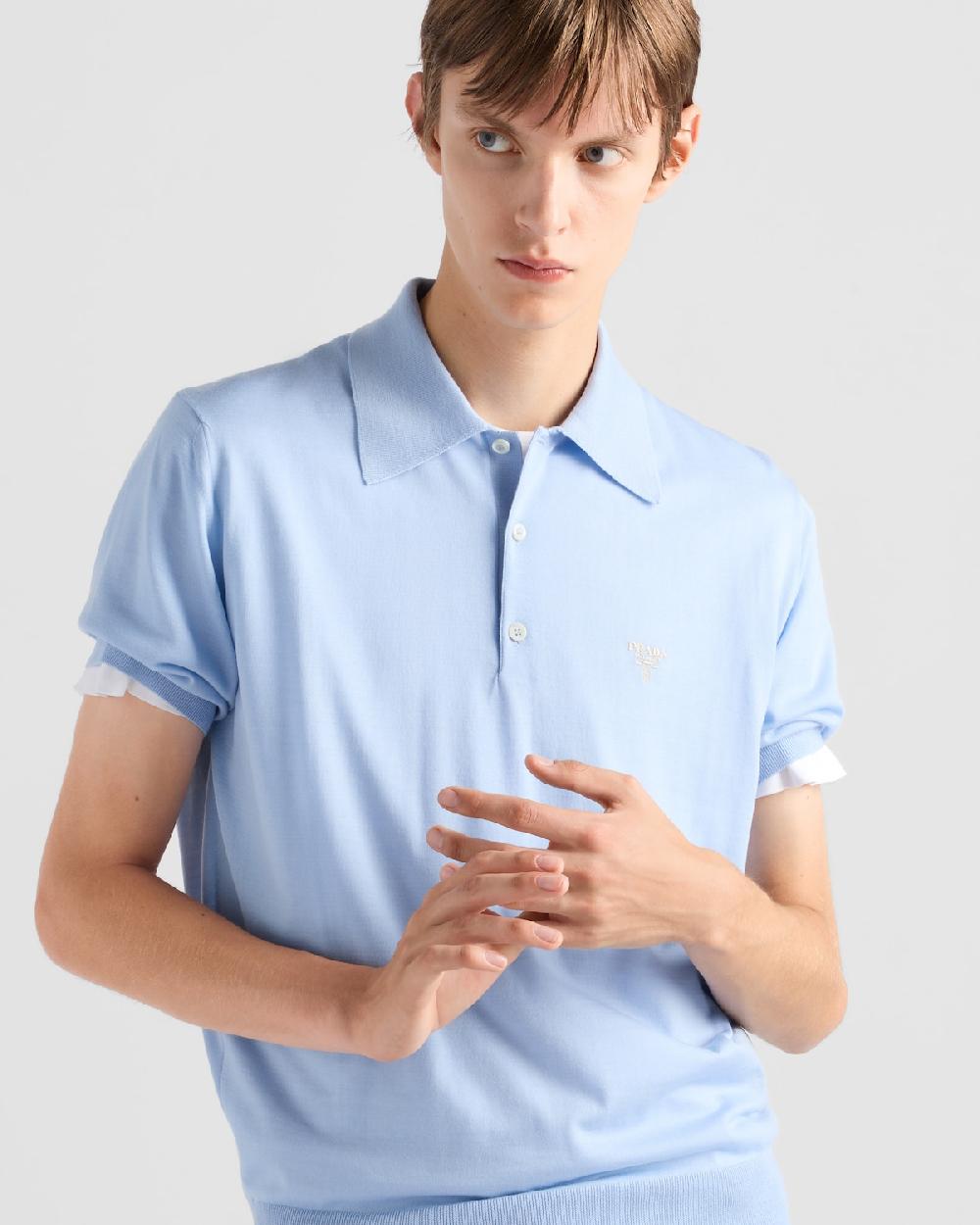 Prada Polo De Lana Superfina