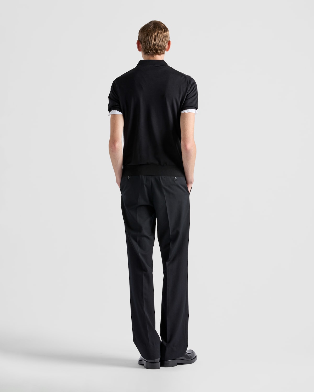 Prada Polo De Lana Superfina