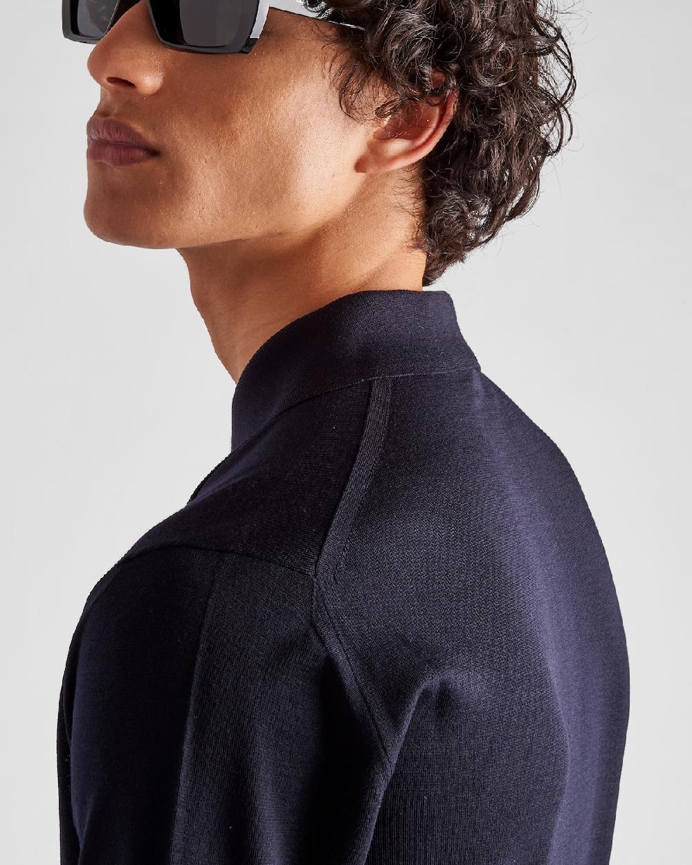 Prada Polo De Lana Superfina