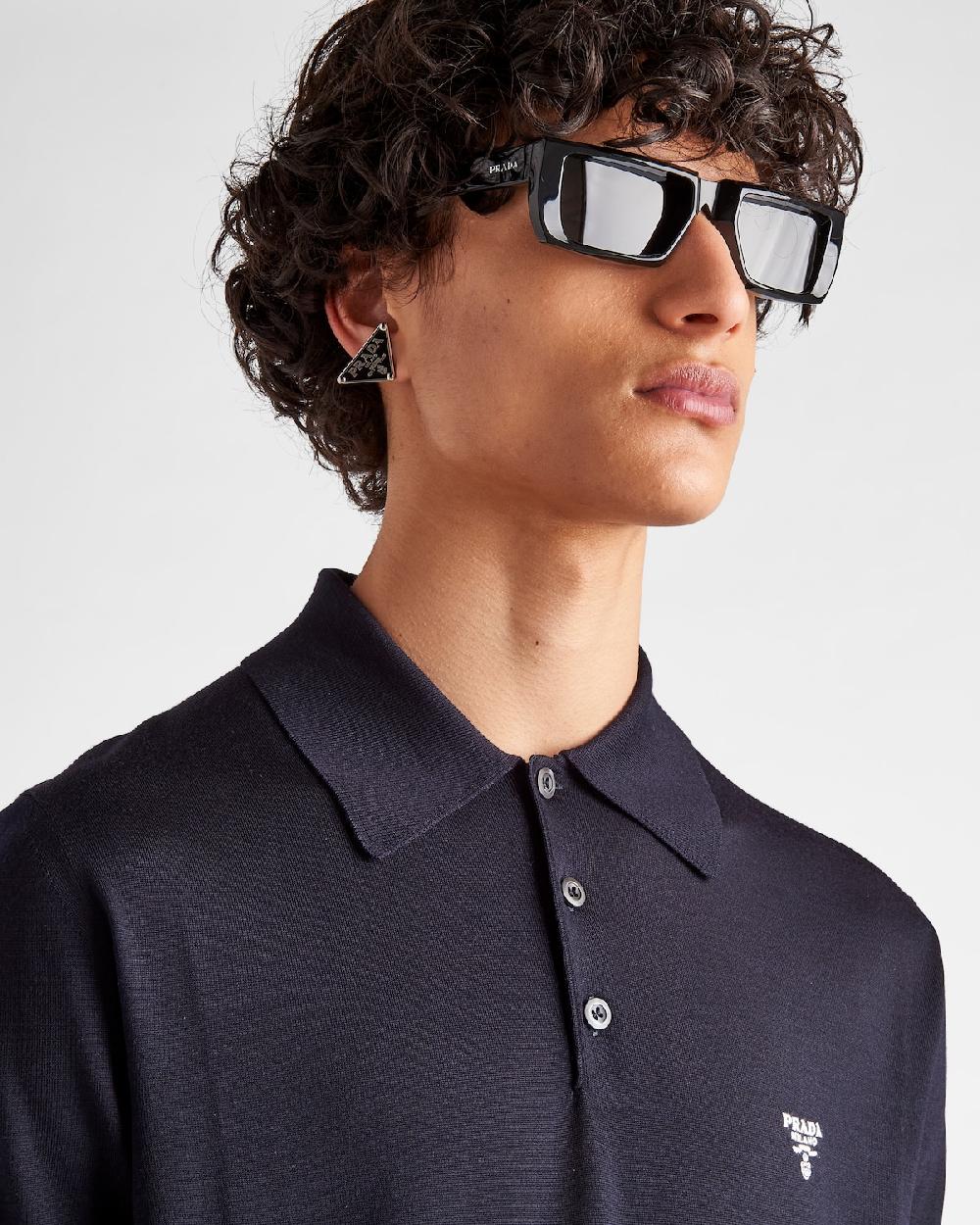 Prada Polo De Lana Superfina